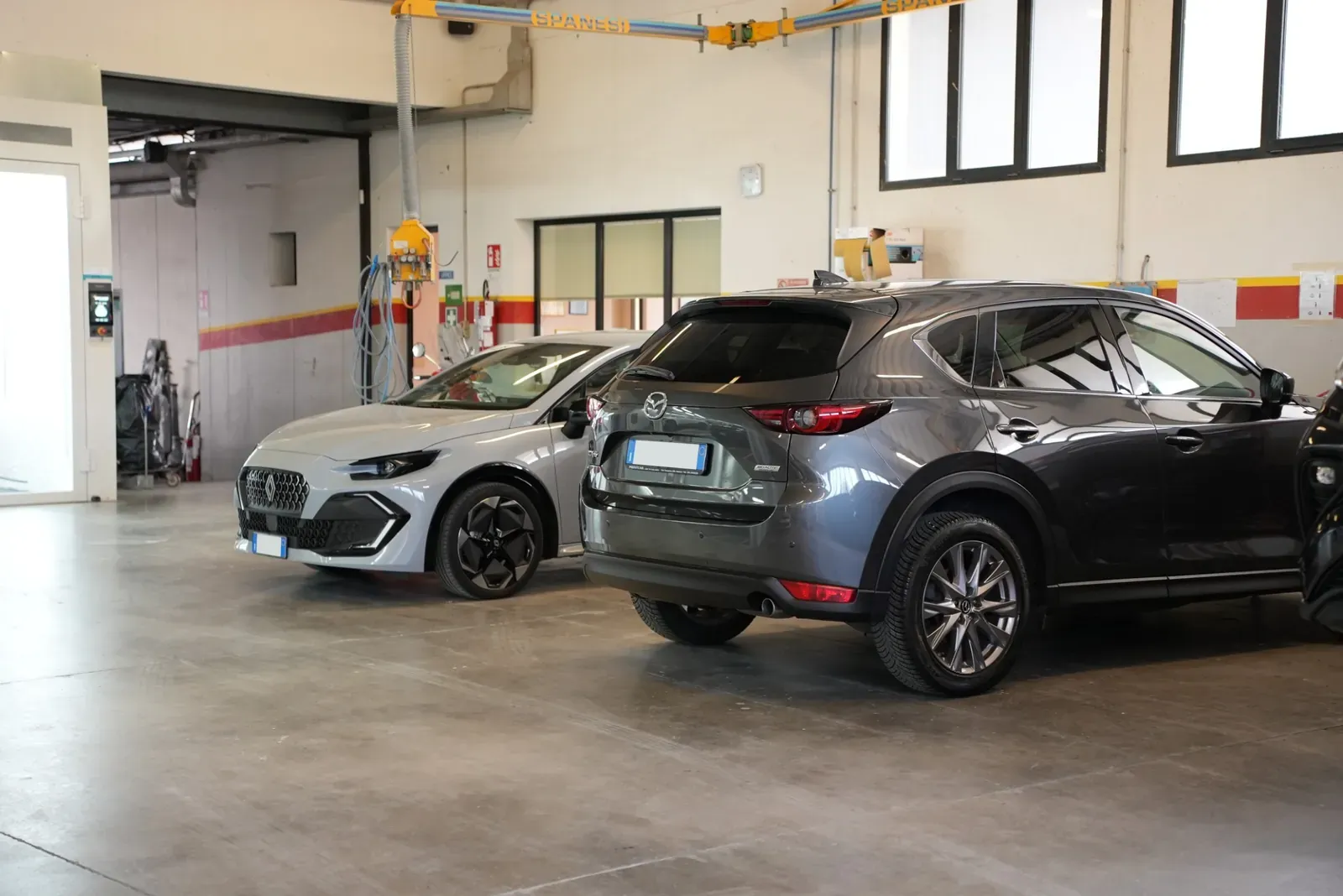 Area lavoro veicoli Carrozzeria La Cordenonese