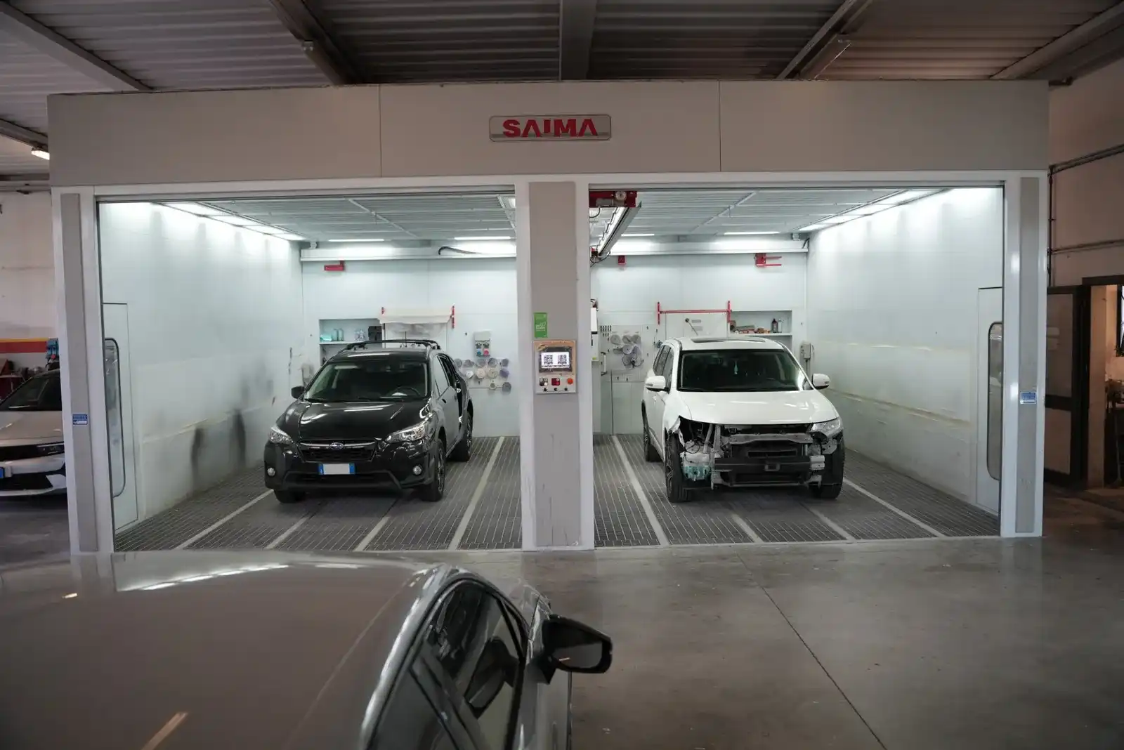 Cabina di verniciatura SAIMA di Carrozzeria La Cordenonese