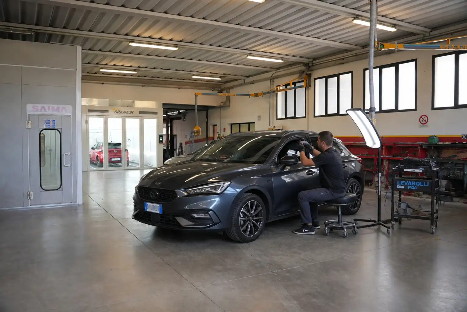 Riparazione danni da grandine presso Carrozzeria La Cordenonese