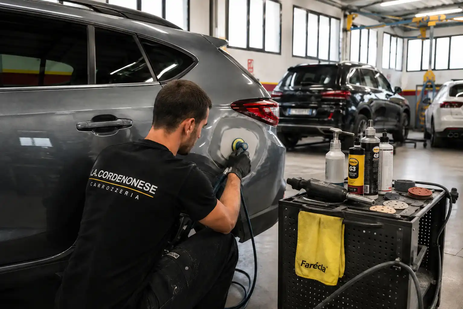 Spot repair auto presso Carrozzeria La Cordenonese a Cordenons